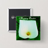 Happy Easter_ Button (Voorkant /achterkant)