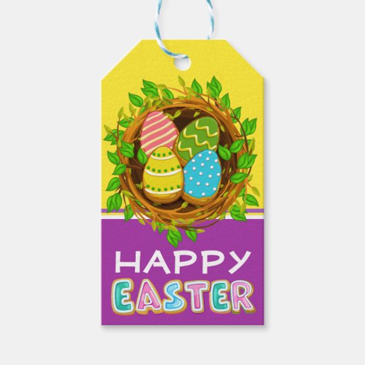 Happy Easter Cadeaulabel (Voorkant)
