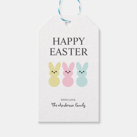 Happy Easter Cadeaulabel (Voorkant)
