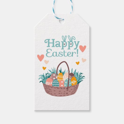 Happy Easter Cadeaulabel (Voorkant)