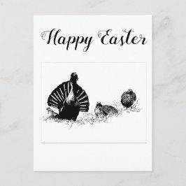 Happy Easter capercaillies Hunters Briefkaart