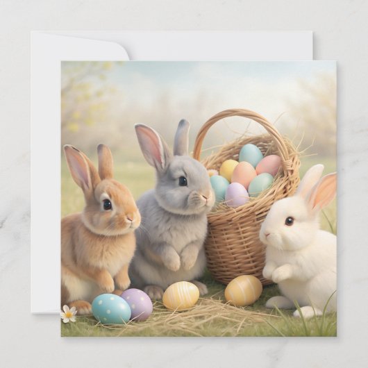Happy Easter Card Feestdagenkaart (Voorkant)