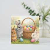 Happy Easter Card Feestdagenkaart (Staand voorkant)