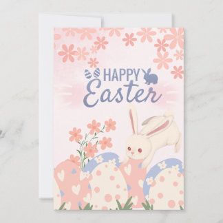 Happy easter card  feestdagenkaart