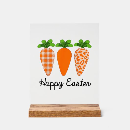 Happy Easter Carrot Cute Easter T-Shirt (Recto)
