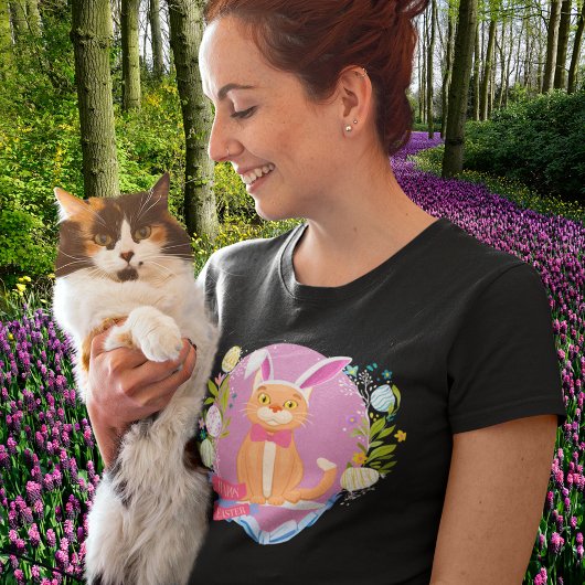 Happy Easter Cat-Funny Easter Kat T-shirt