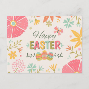 Happy Easter Celebration Briefkaart