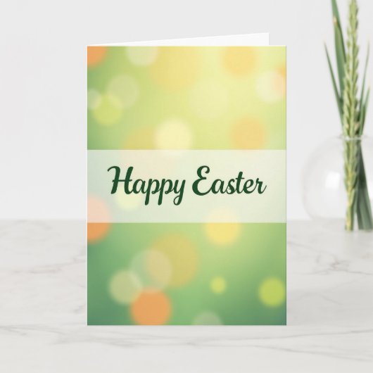Happy Easter Celebration Card Kaart (Voorkant)
