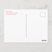 Happy Easter Chicken Briefkaart (Achterkant)