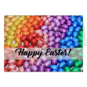 Happy Easter Chocolate-eitjes (Voorkant Horizontaal)