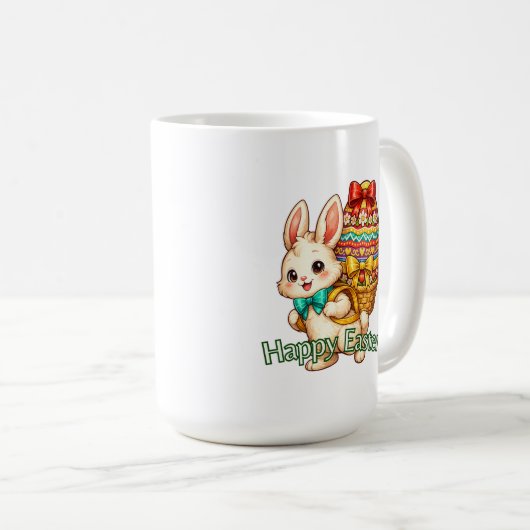 Happy Easter Coffee Mug (Devant droit)
