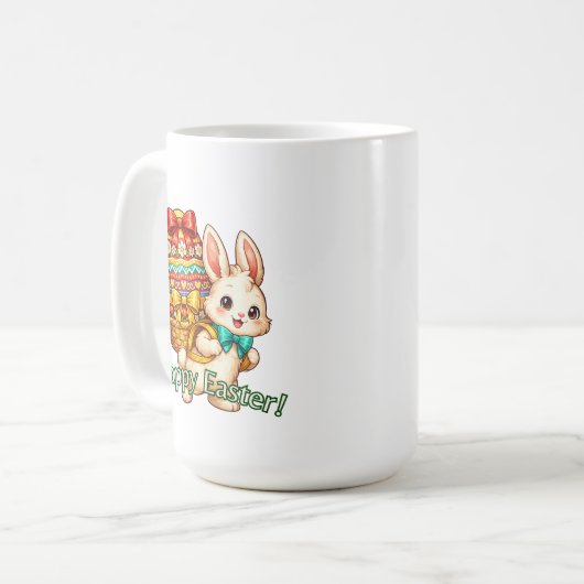 Happy Easter Coffee Mug (Devant gauche)