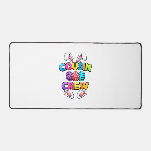 Happy Easter Cousin Crew Bunny Family Matching Eas (Recto)