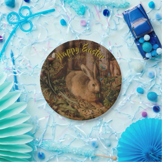 Happy Easter Custom Rabbit Year Aangepast Bord (Feest)