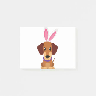Happy Easter Daschund Post-it® Notes