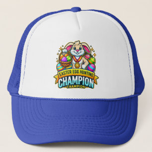 Happy Easter Day Easter Egg Hunting Champion Trucker Pet