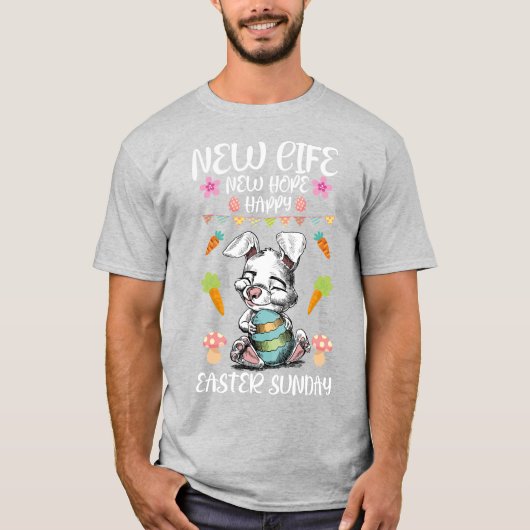 Happy Easter Day T-shirt Design (Devant)