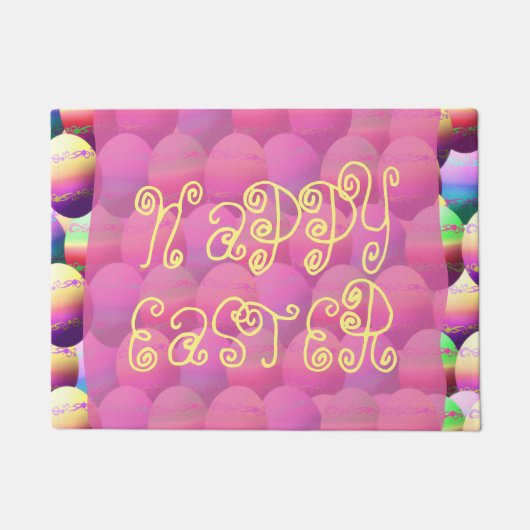 Happy Easter Deurmat (Voorkant)