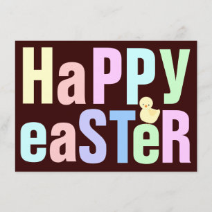 Happy Easter Dinner Uitnodiging