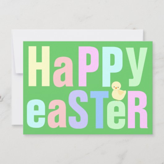 Happy Easter Dinner Uitnodiging (Voorkant)