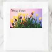 Happy Easter diverse Tulips #1-2 Stickers (Tas)