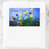 Happy Easter diverse Tulips #2 Stickers (Tas)