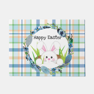 Happy Easter Doormat, Spring Decor Deurmat