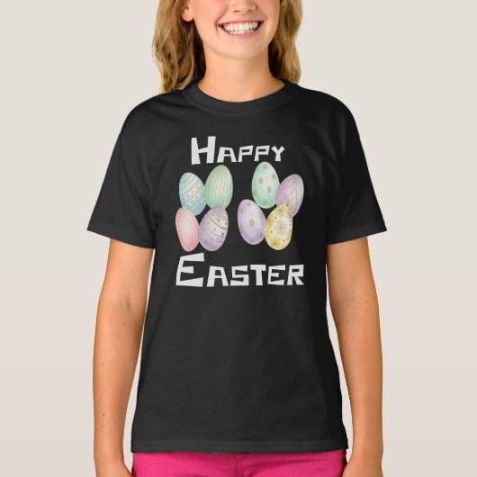 Happy Easter, Easter Eggs Hunt  T-shirt (Voorkant)