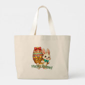 Happy Easter -Easter Tote Bag (Achterkant)