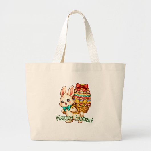 Happy Easter -Easter Tote Bag (Devant)