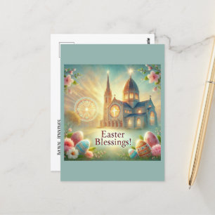 Happy Easter: een dag van liefde en lachen Briefkaart
