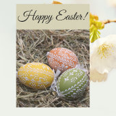 Happy Easter Egg Groeten Kaart
