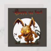 Happy easter egg hunbie Holiday Kaart (Voorkant / Achterkant)