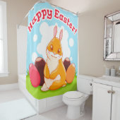 Happy Easter Egg Hunt Douchegordijn (In situ)