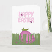 Happy Easter Egg in Hiding | Spring Scene Kaart (Voorkant)