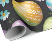 Happy Easter Eggs Collectie Cadeaupapier (Rol Hoek)