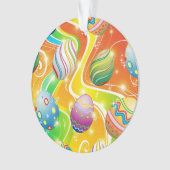 Happy Easter Eggs Festive Pattern (devant)