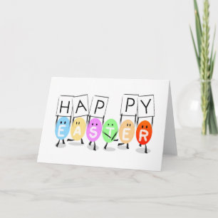 Happy Easter Eggs-Kaart Feestdagen Kaart