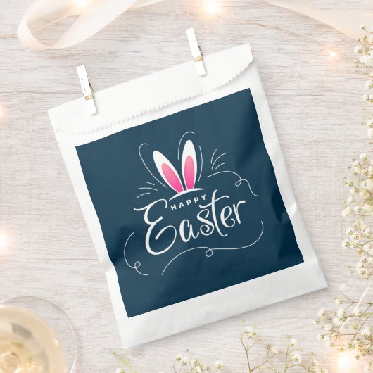 Happy Easter Favor Bag Bedankzakje (Geknipt)