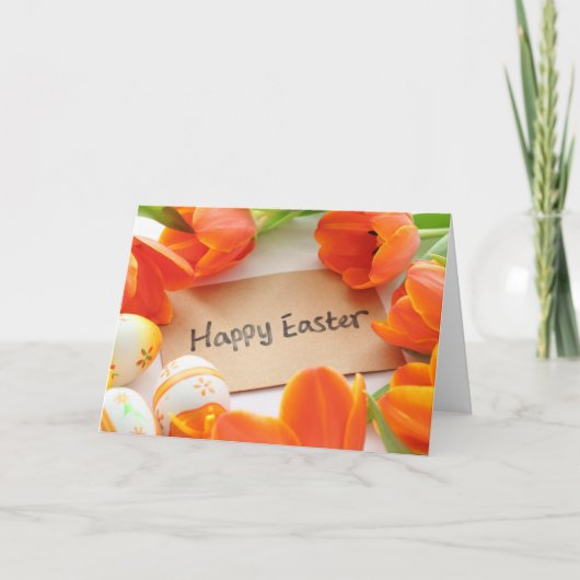 happy easter feestdagen kaart (Voorkant)