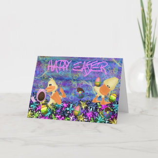 HAPPY EASTER FEESTDAGEN KAART