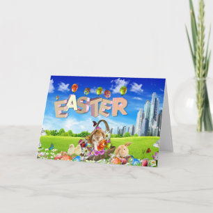 Happy Easter Feestdagen Kaart