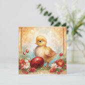 Happy Easter Feestdagenkaart (Staand voorkant)