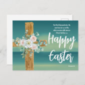 Happy Easter Feestdagenkaart (Voorkant / Achterkant)