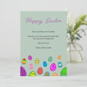 Happy Easter Feestdagenkaart (Staand voorkant)