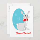 Happy Easter Feestdagenkaart (Voorkant / Achterkant)