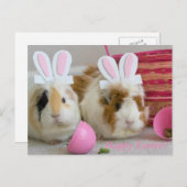 happy easter feestdagenkaart (Voorkant / Achterkant)