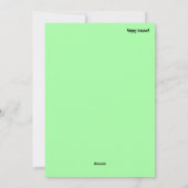 Happy Easter! Feestdagenkaart (Achterkant)