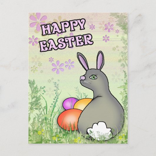 Happy Easter Feestdagenkaart (Voorkant)