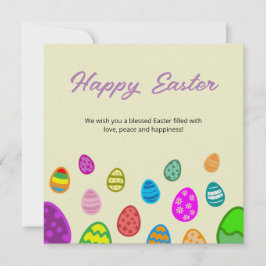 Happy Easter Feestdagenkaart